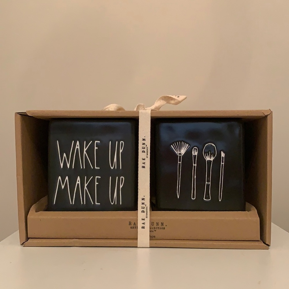 Rae Dunn Makeup Brush cups